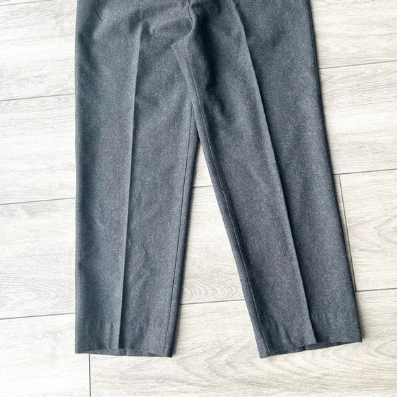 Vintage Bianca Nygard Grey Wool  Blend High Waist Ankle Length Mom Pants - Picture 5 of 12